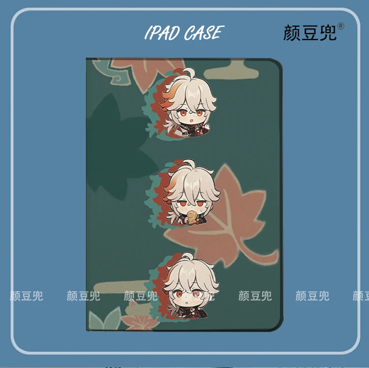 

Kaedehara Kazuha Anime Genshin Impact Case For iPad Air 4 5 Mini 5 6 for 2022 12.9 Case Luxury Silicone For iPad pro 11 10.2 in