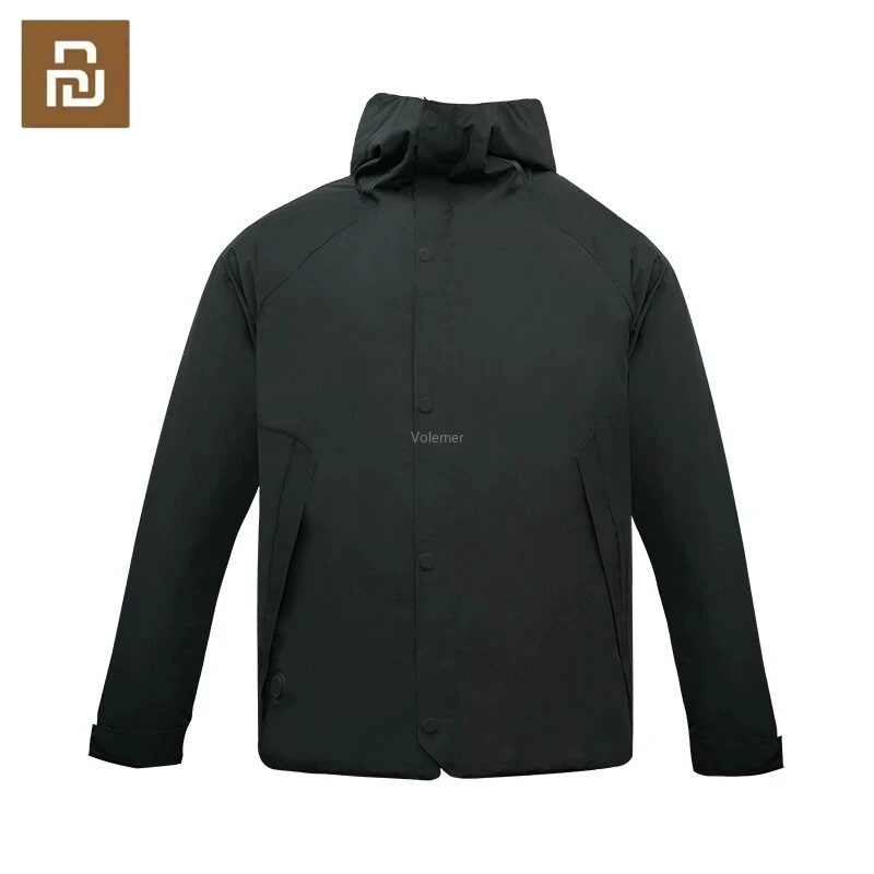 

Куртка Xiaomi CottonSmith с умным подогревом, легкое водонепроницаемое дышащее теплое пальто, зимние теплые пальто, управление смартфоном