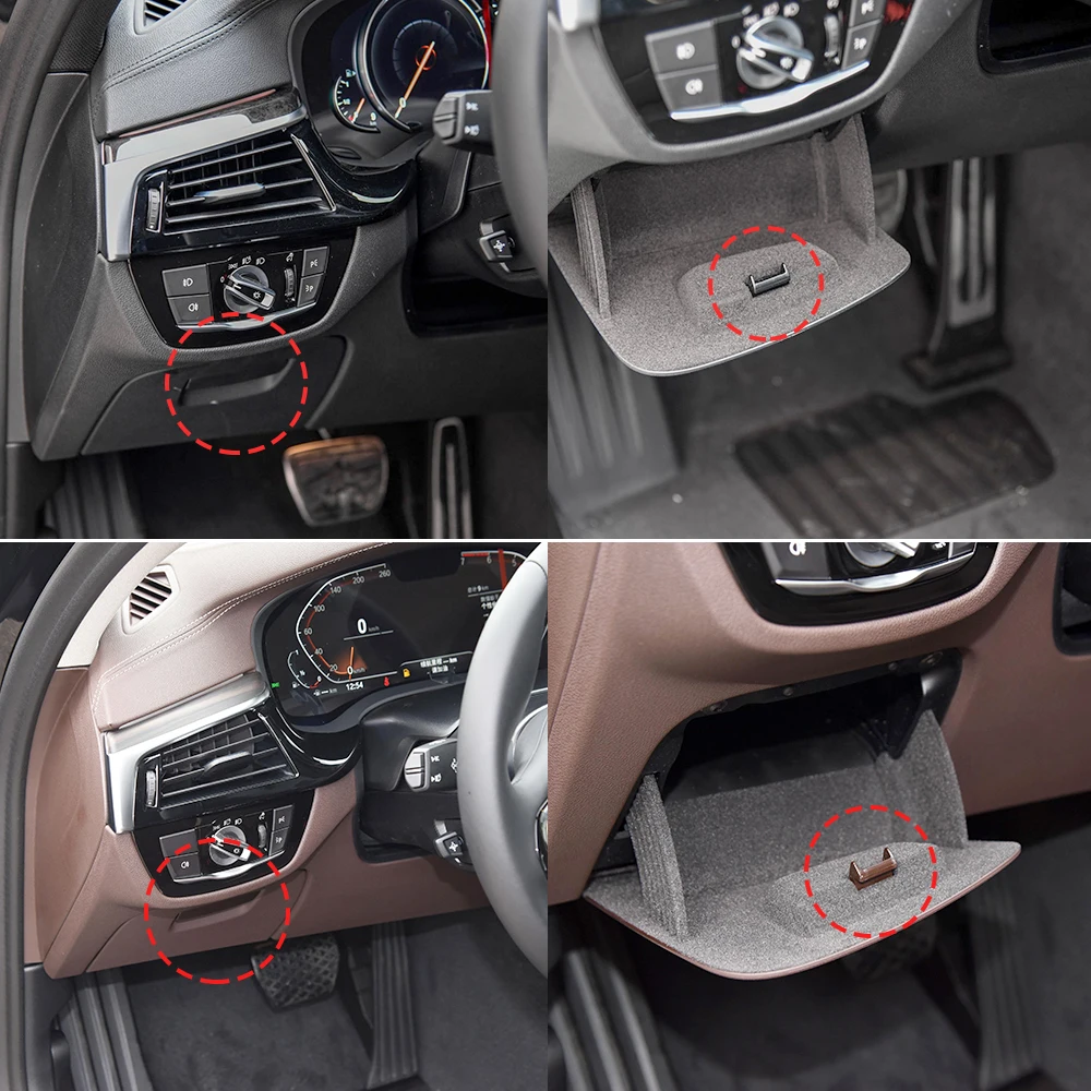 Для BMW G30 G32 автомобильный ящик для перчаток ручка крышка инструментов замок