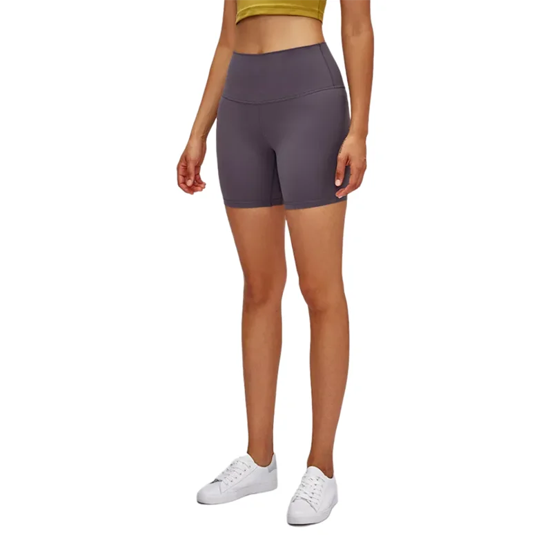 

Running Fitness Biker High Waist Shorts Women Butter Soft Stretchy Shorts Sports Workout Leisure Yoga Gym Short