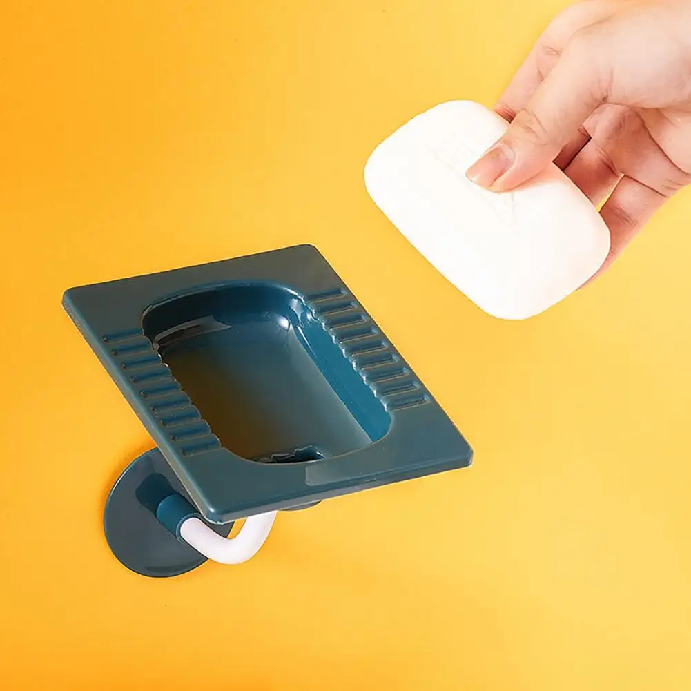 

Прочный Настенный Держатель для мыла, 4 цвета, удобный доступ, мыльница