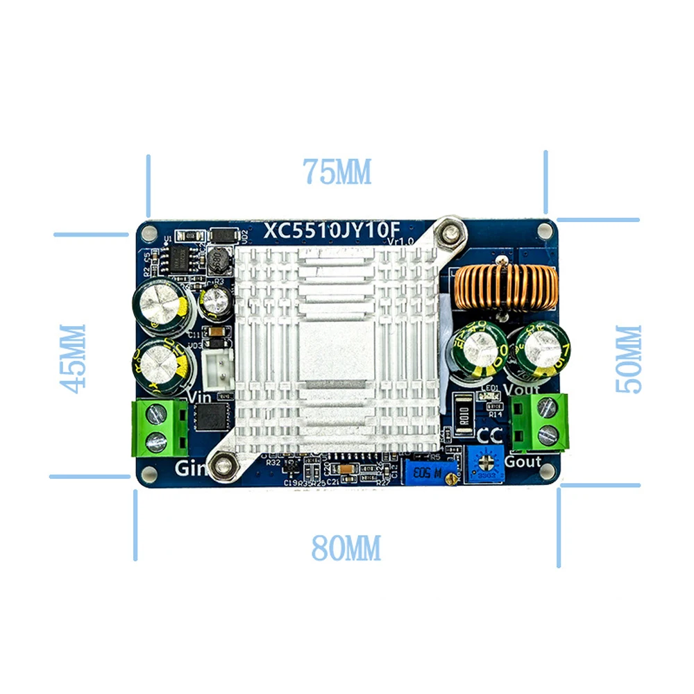 DC-DC конвертер Модуль питания Buck 13-95V Широкий диапазон входного напряжения 5-48V