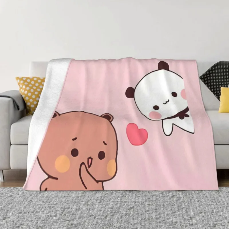 

Мягкое Фланелевое покрывало с медведем Bubu & Dudu Love Panda