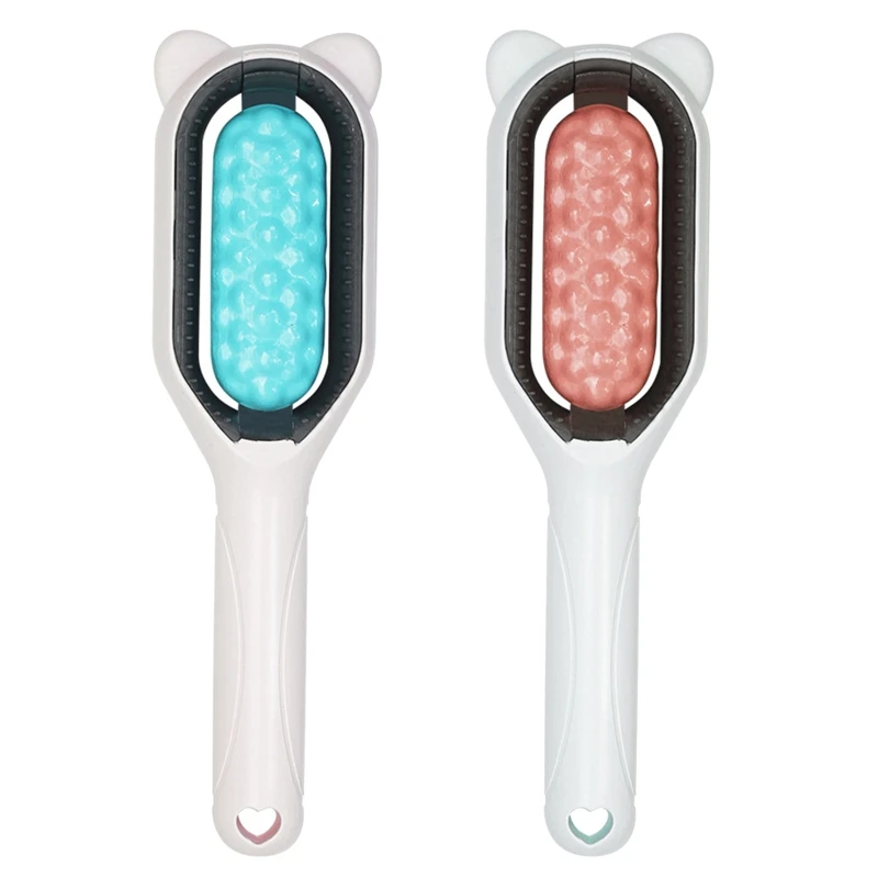 

Pet Brush Deshedding Comb Non Slip Handle 54 Teeth Brush for Shedding and Grooming for All Long or Short Hair Pets