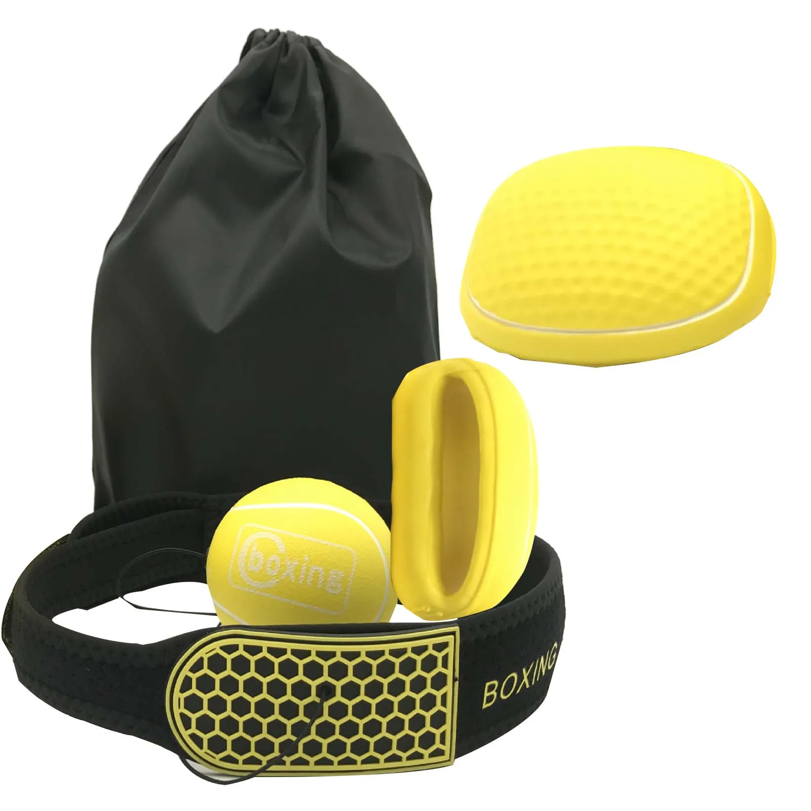 

Boxing Reflex Ball Set Wearable Boxing Reflex Training Equipment Punching React Head Ball With Headband Speed Hand Eye Reaction