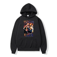 demon slayer anime kimetsu no yaiba print hoodie mens tengen uzui graphics streetwear spring long sleeve sweatshirt clothing