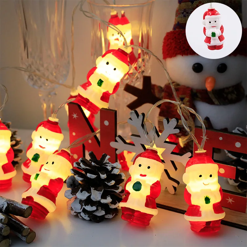 Рождественское украшение 2023 внутренний словарь светодиодная гирлянда комнатное