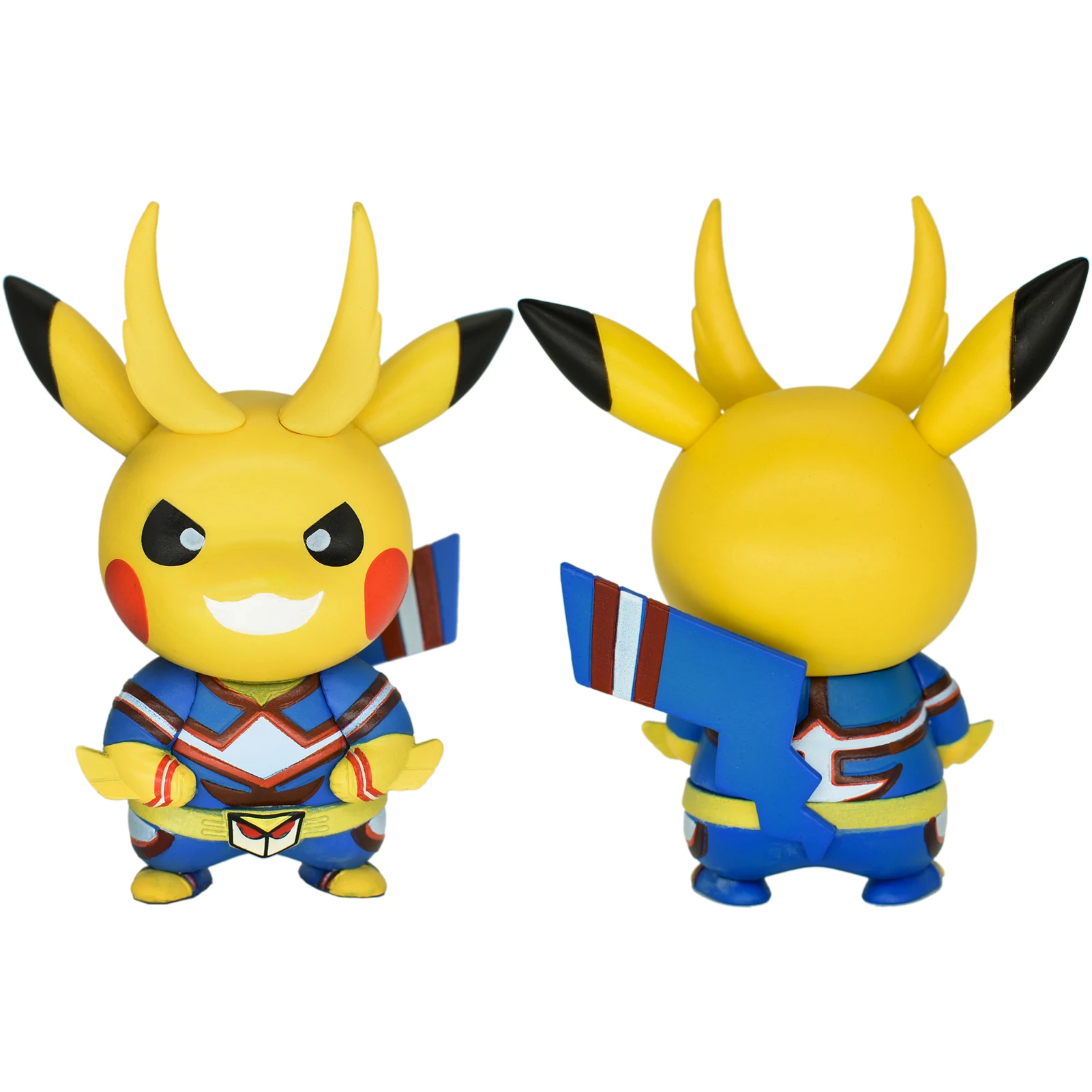 Anime My Hero Academia Pokemon Pikachu Cos Bakugou Collection Action Figure Statues | Figures