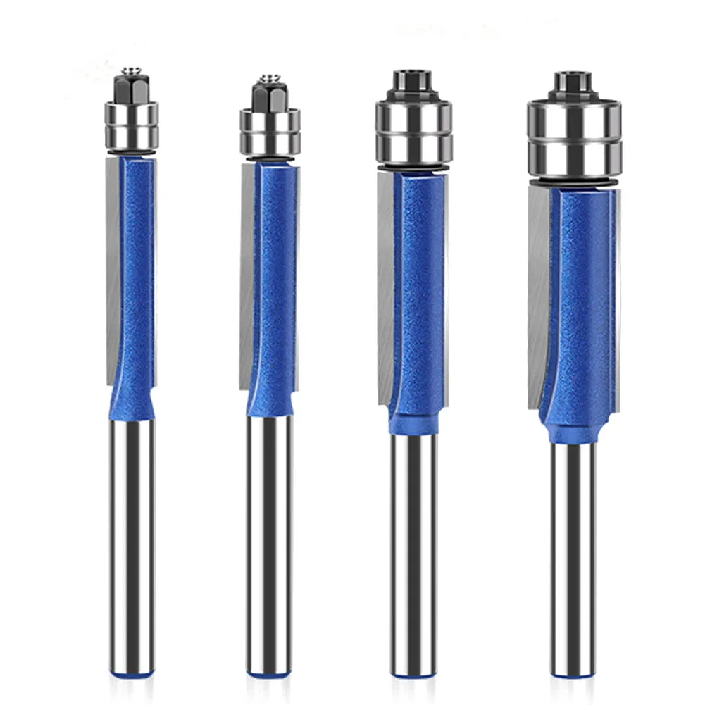 

1/4 Shank Double Bearing Flush Trim Flush Trim High Quality Material Metal Milling Cutter 1/2 Unused 1/4 Shank