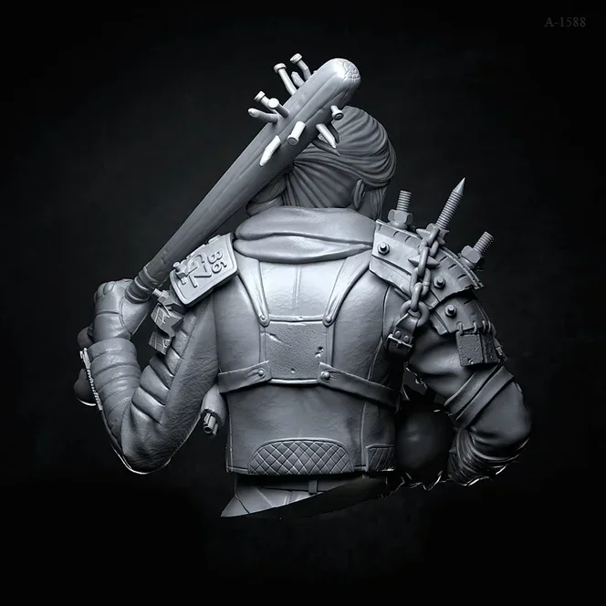 1/10 Смола Бюст модели наборы фигурки бесцветные и самособранные Фотоэлементы