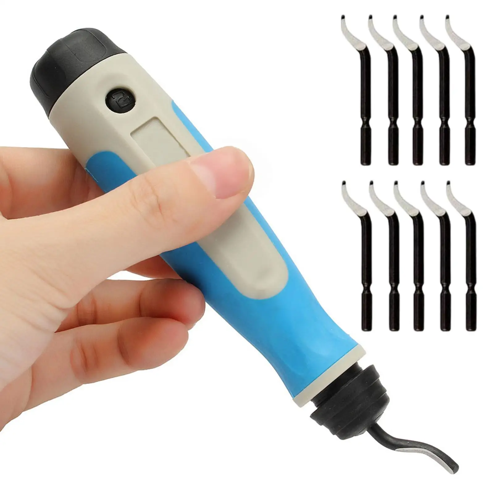 

Deburring Tool Kit with BK3010 Blade ABS Handle ,Edge Burr Removal Anti Slip