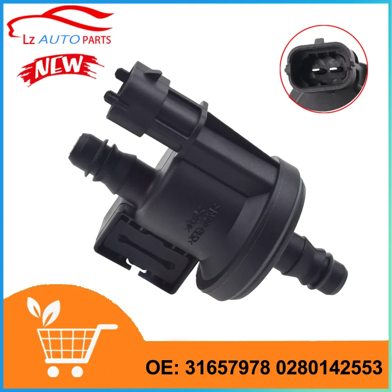 

Volvo S90 XC90 XC60 XC40 V60 Электромагнитный Клапан Продувки Канистры 0280142553 31657978 - Очищающий Выпускной Паровой Клап...