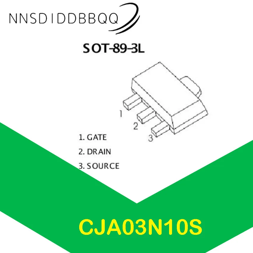 

Новинка 20 шт./лот CJA03N10S MOSFET транзистор SOT-89