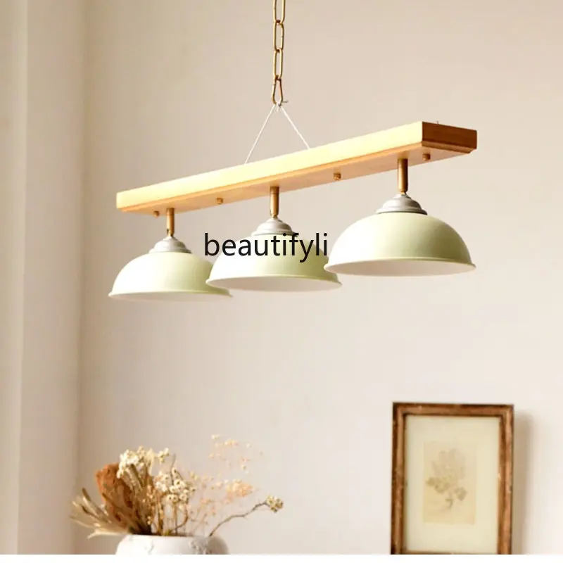 

yj Ceiling Lamp French Artistic Retro Japanese Nordic Country Lampshade with Adjustable Orientation