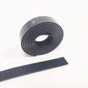 3 м двойной замок SJ3551 Ширина 25,4 мм черный VHB гриб клейкая перекрываемая крепежная лента