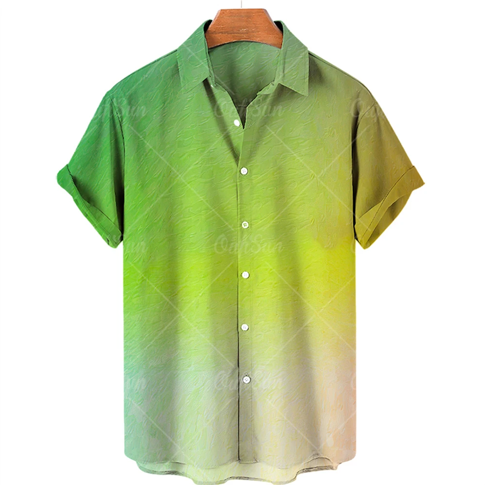 Рисунок 4 - Гавайская Мужская рубашка с градиентным принтом