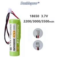 18650 3 7v rechargeable lithium battery pack 2200mah 3000 mah 3500mah for bluetooth speaker 4 2v emergency diy battery with pcb