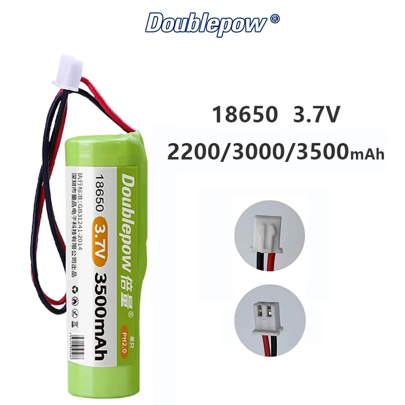 18650 3 7 в перезаряжаемый литиевый аккумулятор 2200 мАч 3000 3500 для Bluetooth динамика 4 2
