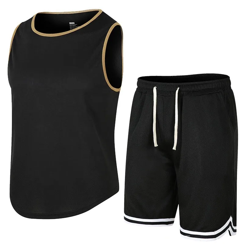 

Summer thin mesh speed dry running sports vest men's fitness vest tank top solid color light plate slim2023
