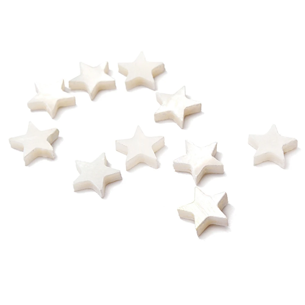 10 шт. перламутровые инкрустационные маркеры в форме звезды для гитары