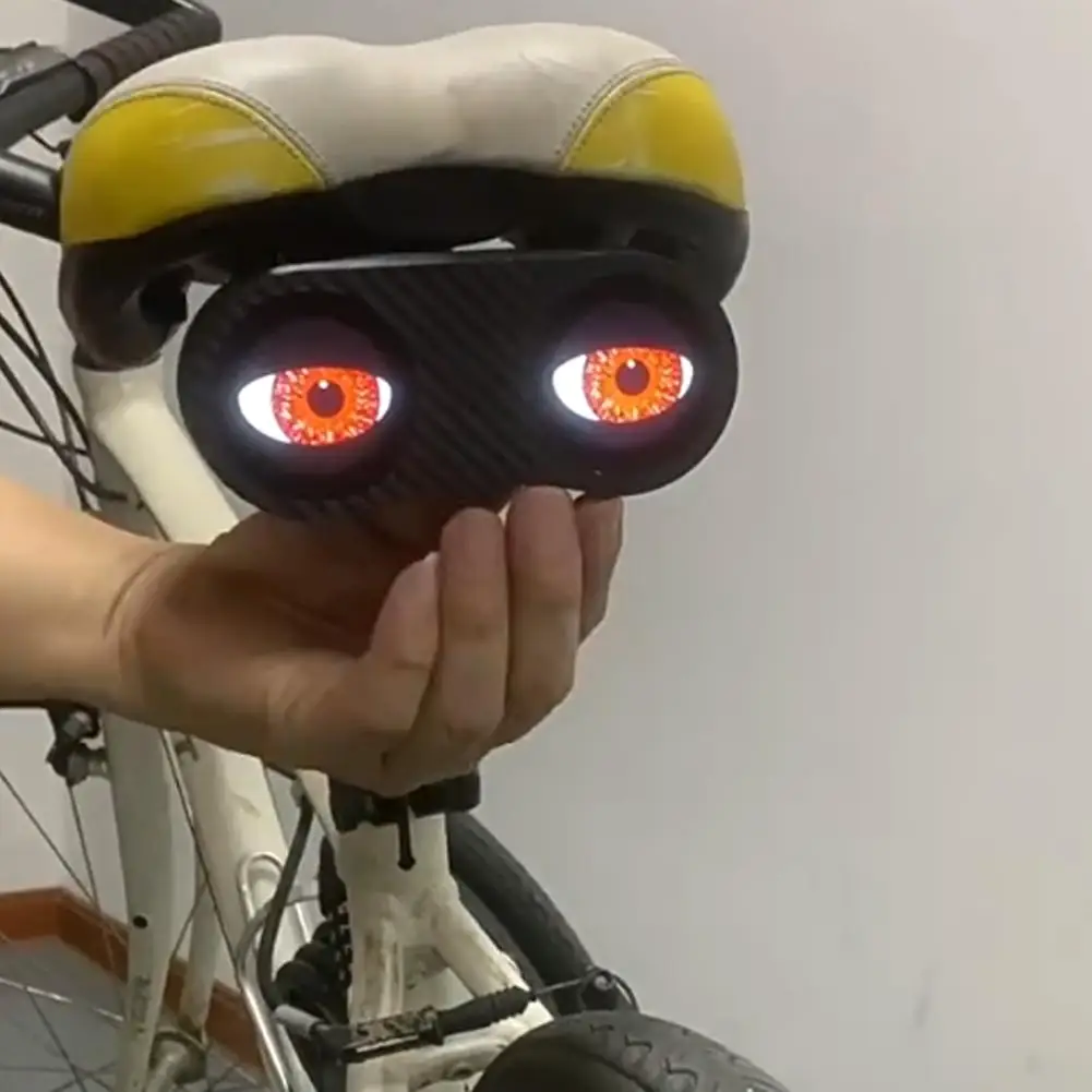 Фото Новинка 2025, декоративный светильник для мотоцикла Devil Eye, новые комплекты, модернизация фар, противоударный декор, аксессуары, водонепроницаемая сборка C4M8 №5
