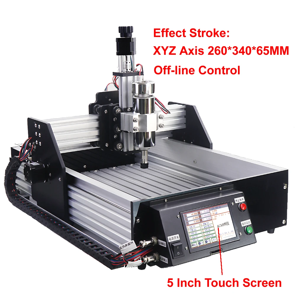 Create Masterpieces with 3Axis CNC Router 2634 Engraving Machine: Ideal for Woodworking,PCB Milling,and Other CNC Applications