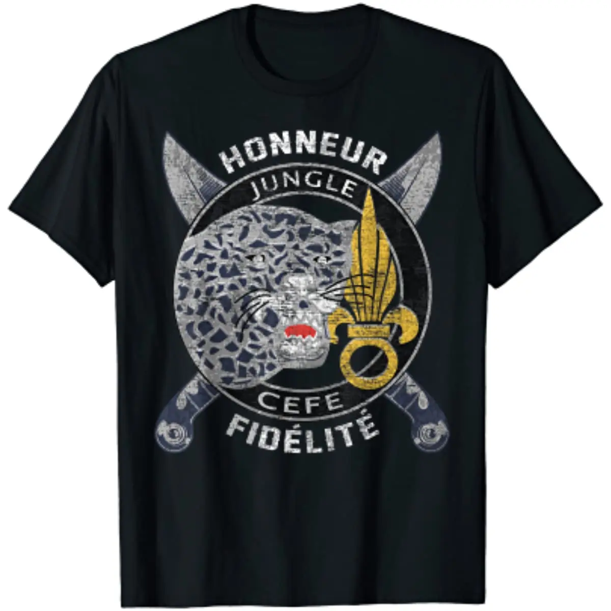 

French Legion Etrangere Foreign T-Shirt French Army Jungle Warfare TShirt Short Sleeve Casual 100% Cotton O-Neck Shirts