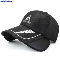 woman retractable visor hat beach hat headwear men fishing hiking outdoor uv protection cap mesh breathable snapback hat