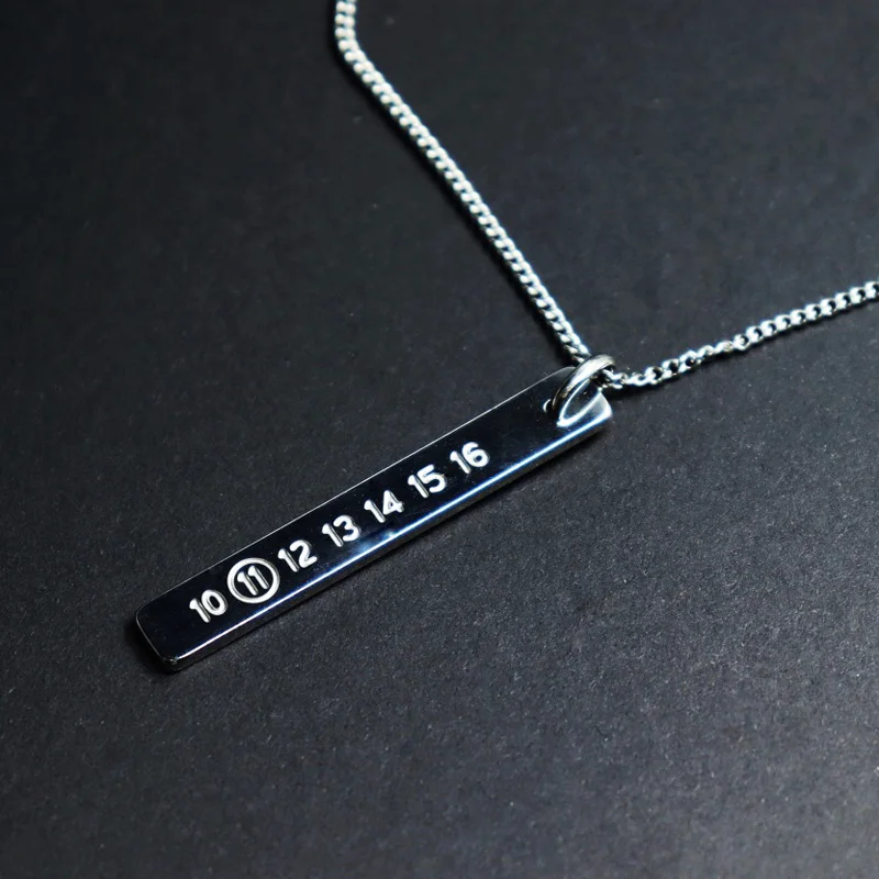 

High Quality Classic Mm6 Margiela Necklace Fashion Pendant for Men and Women