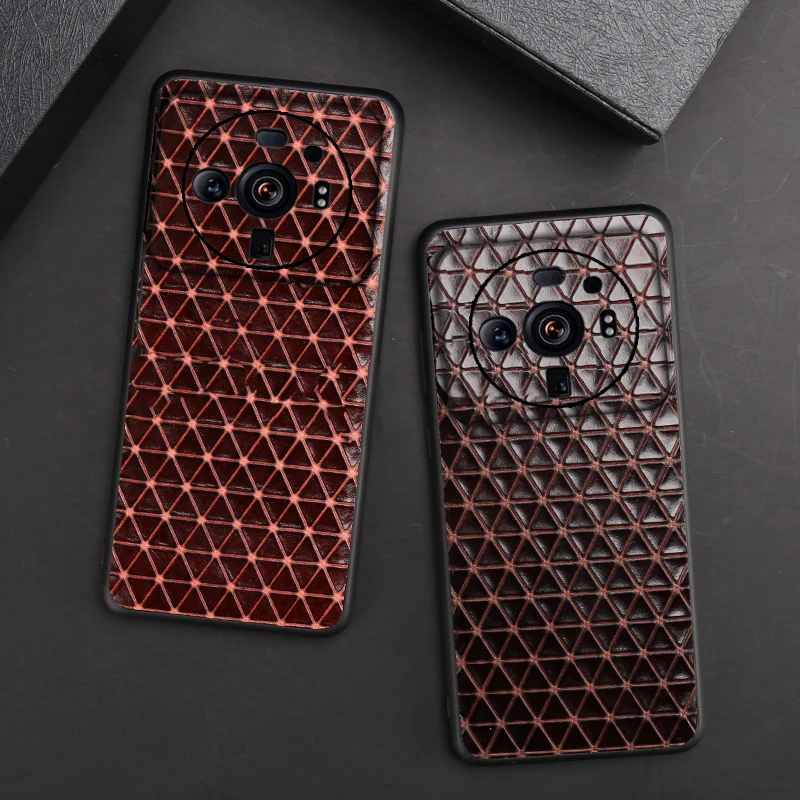 Leather Phone Case For Xiaomi Mi 12 12x 12s ultra 9T 11t 10s Pro CC9 Lite Mix4 Crocodile Head Texture Half a pack of phone cases enlarge