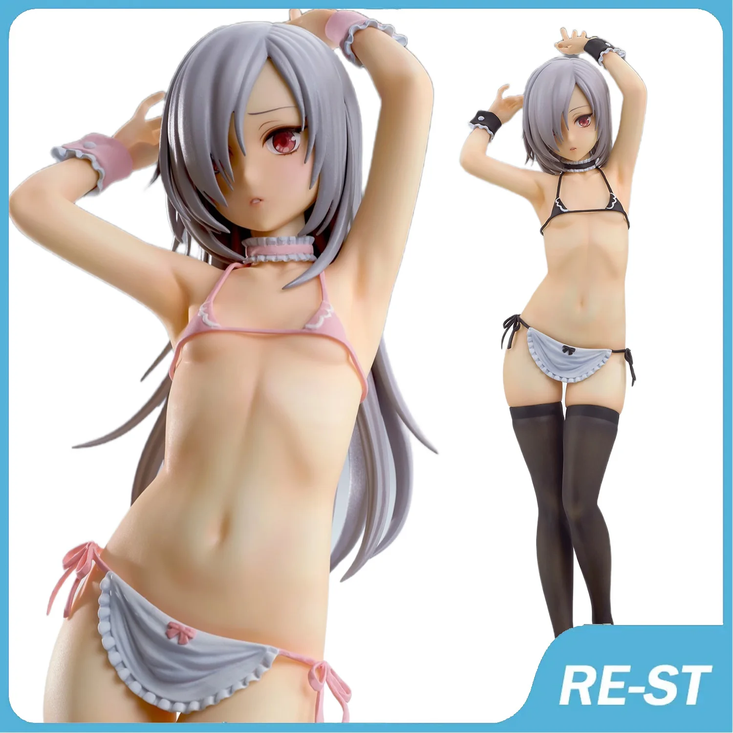 

NSFW Q-six Japanese Anime Sexy Girl Akeiro Kaikitan Velvet Long Hair ver PVC Action Figure Hentai Collection Model Doll Toy Gift