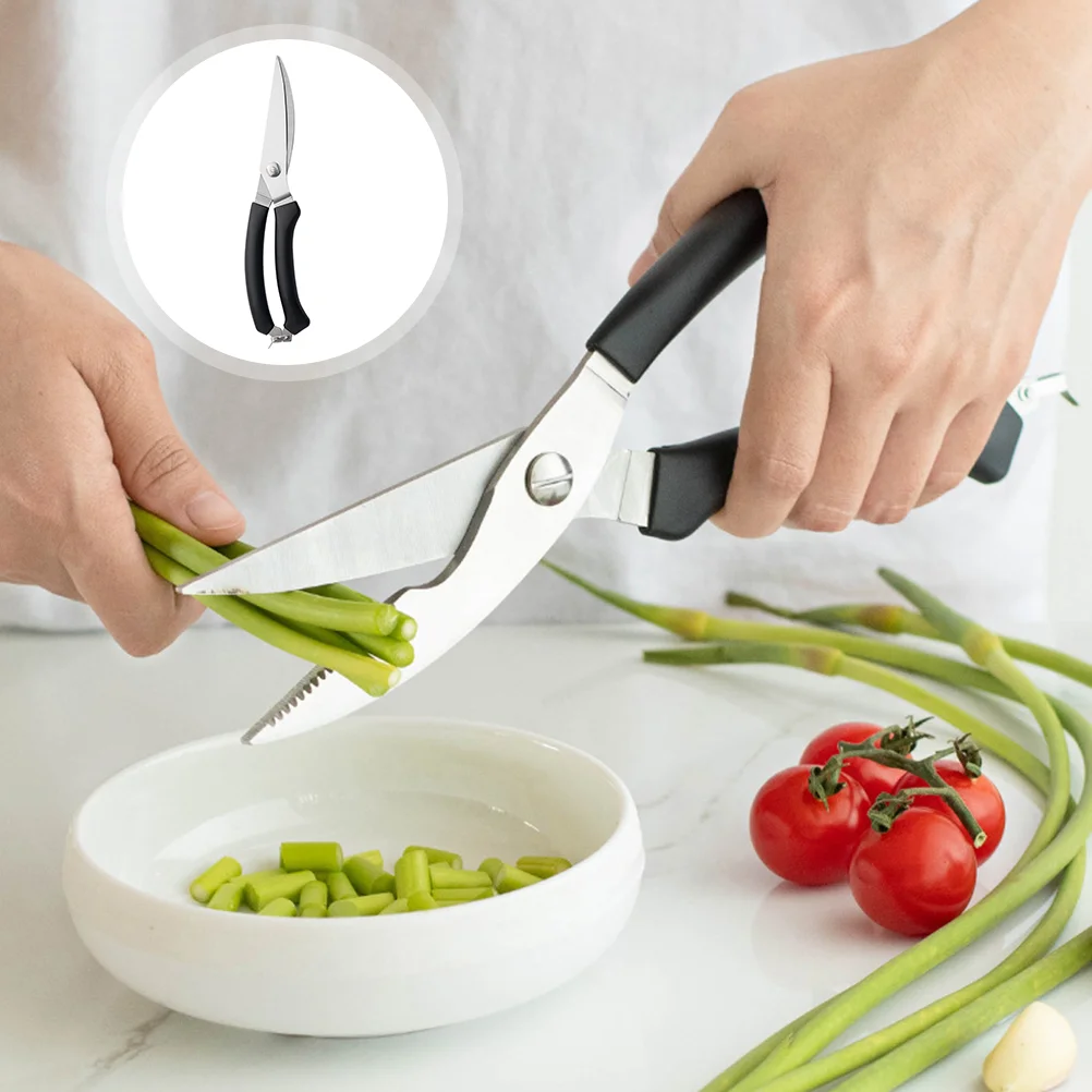 

Chicken Bone Cutter Stainless Steel Scissor Multi-functional Food Scissor