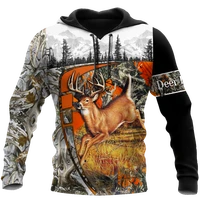new maple leaf camouflage 3d hoodie mens womens outdoor deer pattern camping hunting unisex hooded jacket topzipper 29