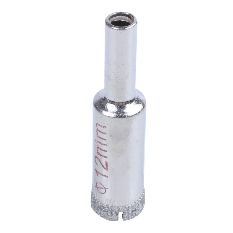 12 мм Алмазная пила с металлическим отверстием сверло для керамической плитки