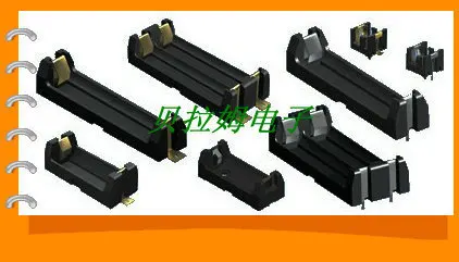 Золоченная пленка AAA 2 ячейки позолоченная батарея 422-SMT SMD патч-сиденье 10440 слота