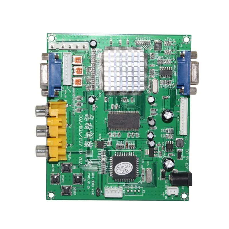 GBS8200 для аркадных игр RGB CGA EGA YUV в VGA HD видео преобразователь платы Moudle HD9800 игровой