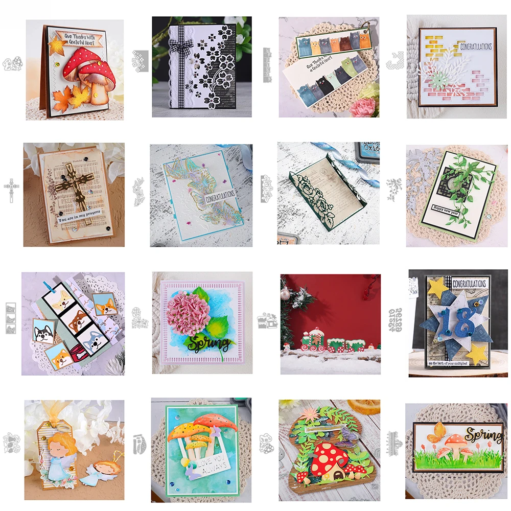 

Технические металлические Вырубные штампы вырезанные формы 2022 Новая серия для скрапбукинга бумаги рукоделия ножа лезвия перфорации трафа...