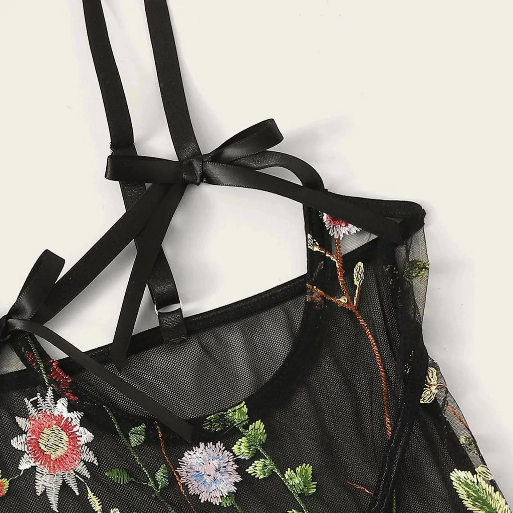 25 # кружевные прозрачные боди Сексуальное Женское женский комбинезон с вышивкой