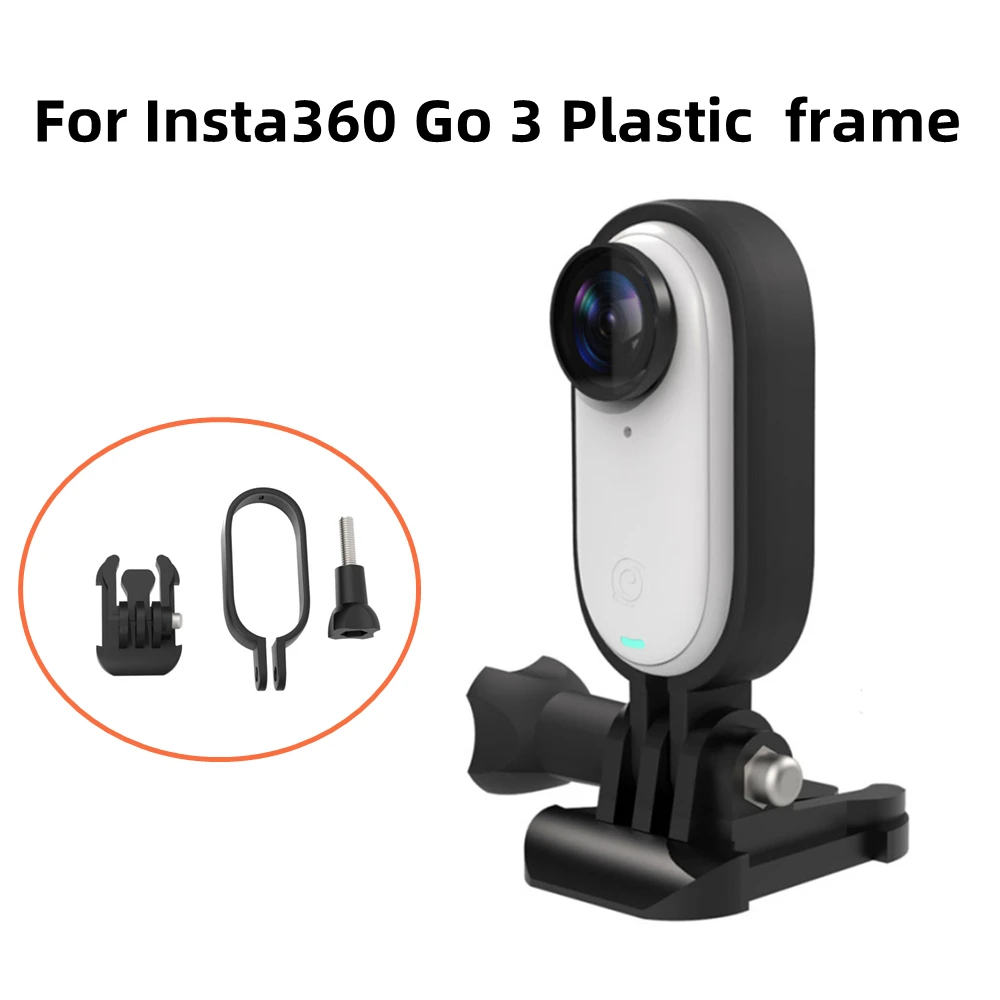 

For Insta360 Go 3 Plastics Frame Fuselage Protection Frame Heat Dissipation Simple Rabbit Cage Action Camera Accessories