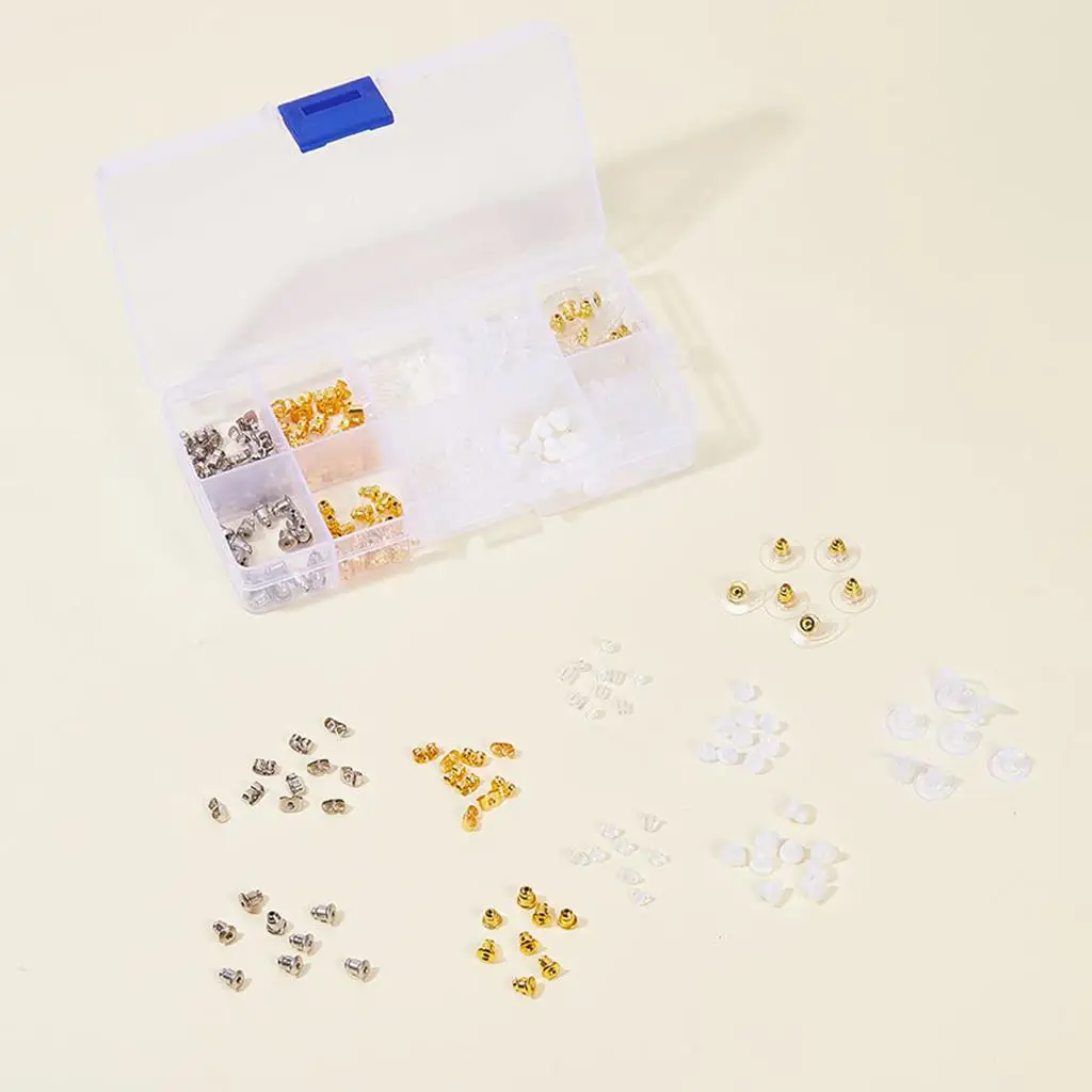 

10 Styles Earring Back Butterfly Earring Posts for Stud Earrings