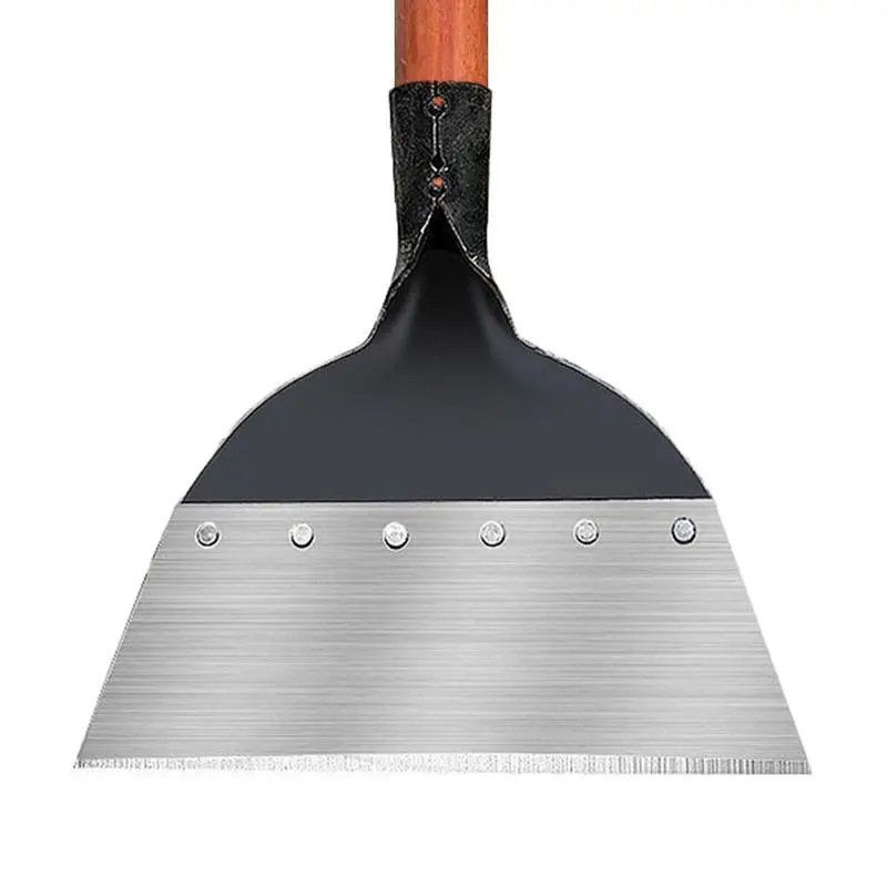 

Multi-Functional Outdoor Garden Cleaning Shovel Steel Flat Shovel Ice Shovel Weeding Planting Farm Weeding Tool Accessories