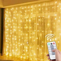 3x3m led curtain icicle string lights christmas fairy lights garland outdoor home for weddingpartygarden decoration 3x1m