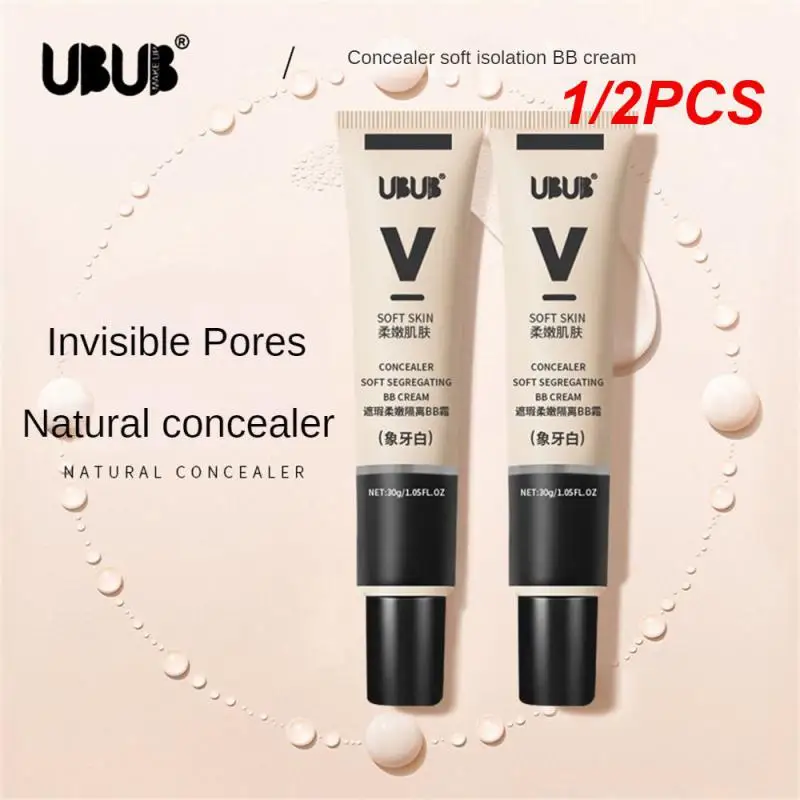 

1/2PCS Concealer Lasting Student Concealer Bb Cream Brightening Beauty And Health Students No Makeup Concealer No Makeup