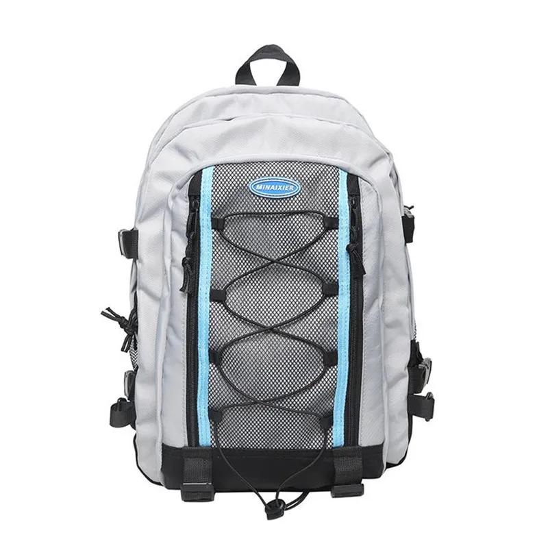 

2022 large-capacity Japanese computer bag college student high student schoolbag retro perspective men's and women's backpack