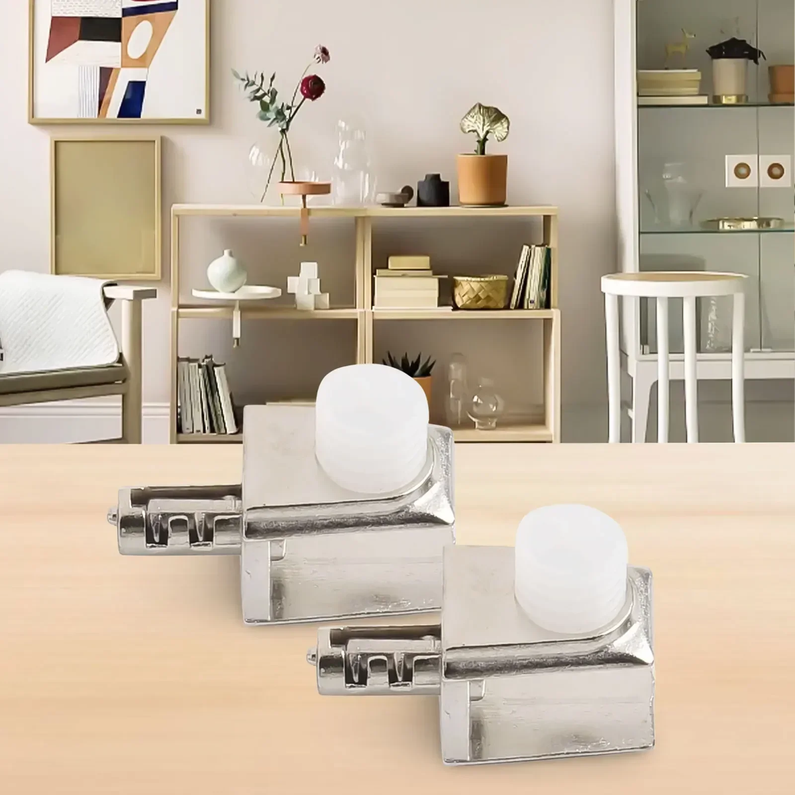 Зажим для стекла Регулируемые зажимы стеклянные Штифт Настенные держатели полок