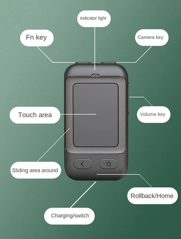 Умный пульт дистанционного управления CheerTok Air Turbo, беспроводная многофункциональная Bluetooth-мышь CHP03