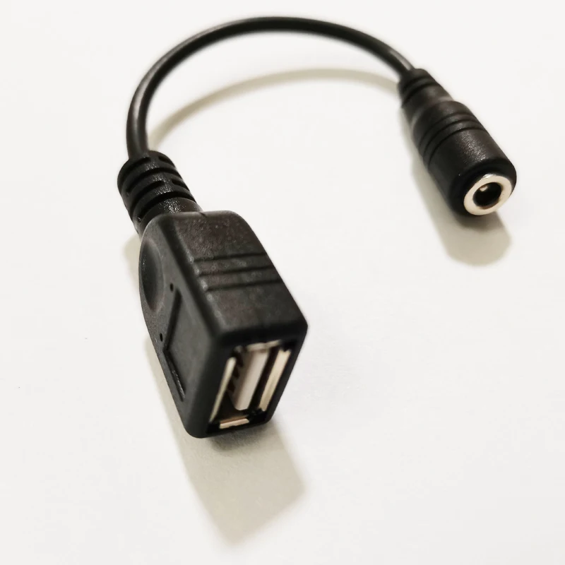 NCHTEK DC 4 0x1 7 мм Женский Разъем PSP к USB A питания Соединительный кабель