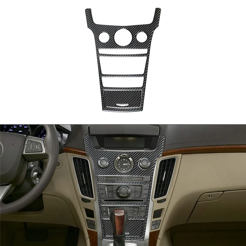 Для Cadillac CTS 2008-2022 Sport Wagon 2010-2022 черный углеродное волокно различные детали наклейки