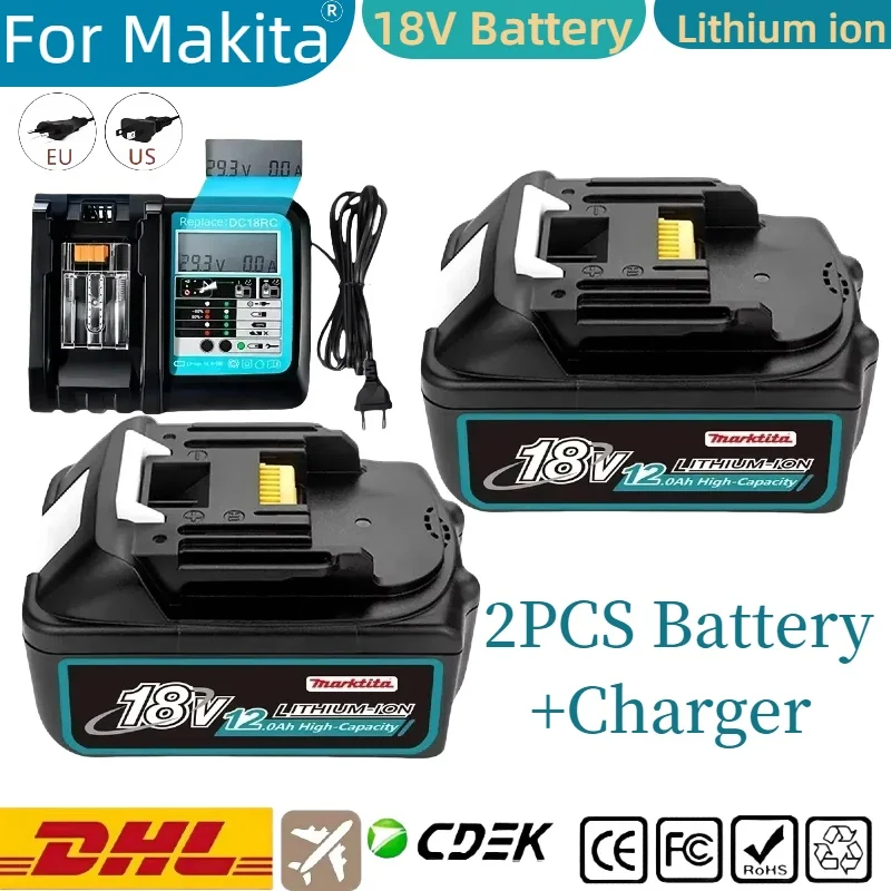 Аккумуляторная батарея 18650 18 В 12000 мАч DW285