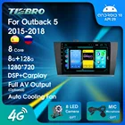 Автомагнитола 2DIN Android 2018 для Subaru Outback 5 2015-, стереоприемник с GPS-навигацией, автомобильный стереоприемник без DVD, 2Din IGO